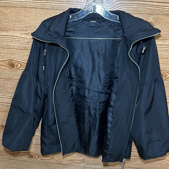 Size M Ipse Front Zip 3/4 balloon sleeve Jacket - Picture 8 of 9